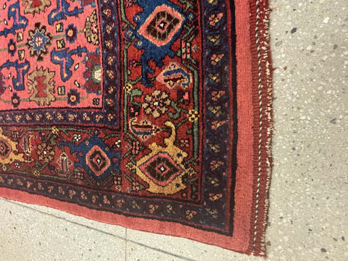 Antique Bidjar Area Rug (4' x 7')